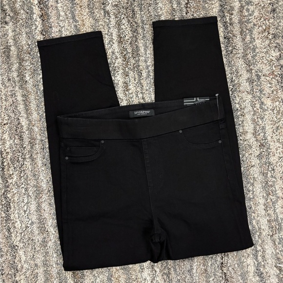 Liverpool Pull-On High Waisted Skinny Jeans Sz 12/31 NWT | Liverpool Skinny NEW- - Picture 3 of 12